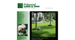 Desktop Screenshot of enhancedlawnandtree.com